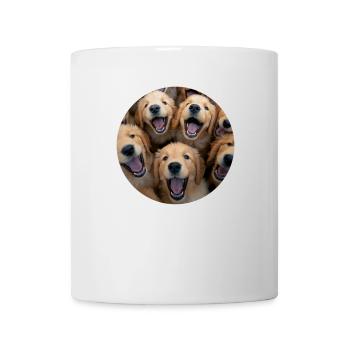 Golden Retriever - Tasse - Weiß - Vorne