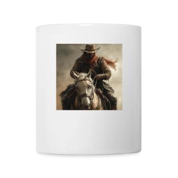 Cowboy - Tasse - Weiß - Vorne