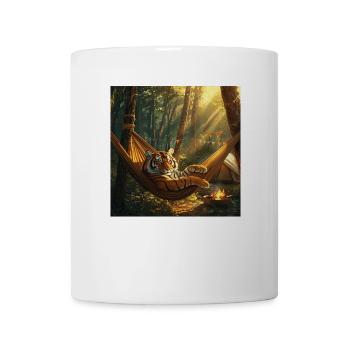 Löwe - Tasse - Weiß - Vorne