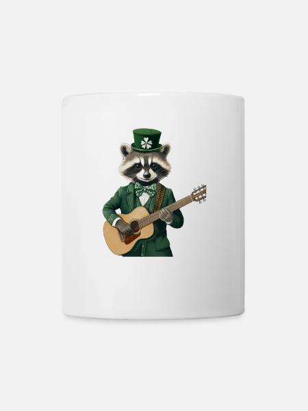 Waschbär - Tasse - Weiß