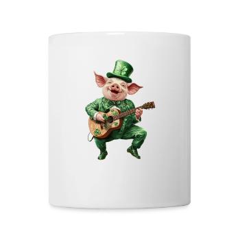 Schwein - Tasse - Weiß - Vorne