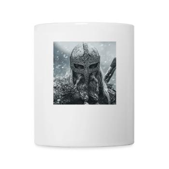 Wikinger - Tasse - Weiß - Vorne