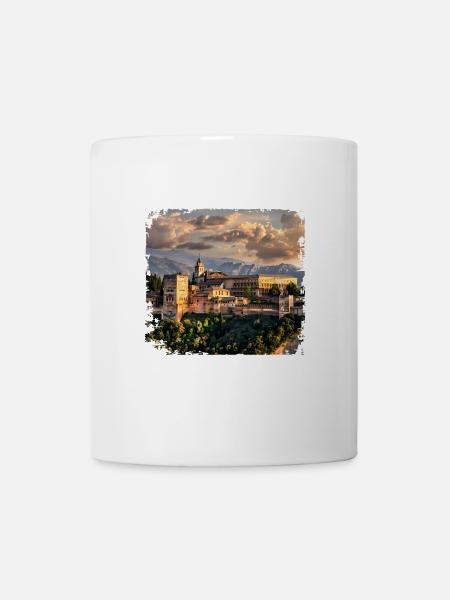 Alhambra - Tasse - Weiß