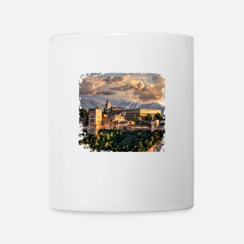 Alhambra - Tasse - Weiß