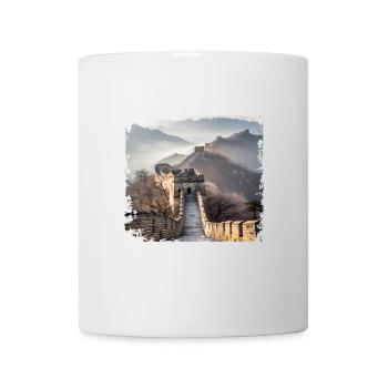 Große Mauer - Tasse - Weiß - Vorne