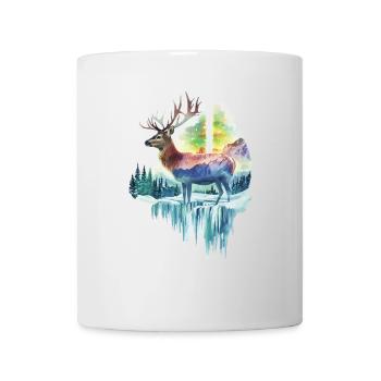 Reh - Tasse - Weiß - Vorne