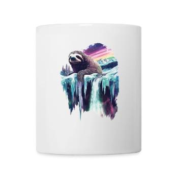 Faultier - Tasse - Weiß - Vorne