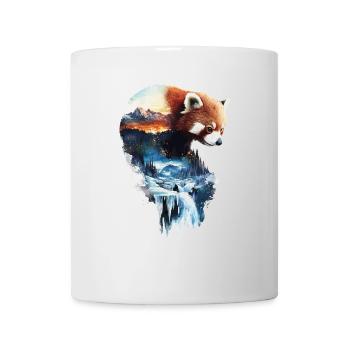 Roter Panda - Tasse - Weiß - Vorne