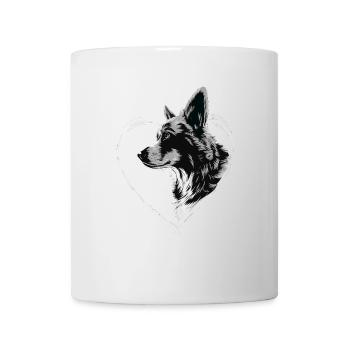 Corgi - Tasse - Weiß - Vorne