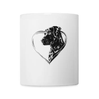 Dalmatiner - Tasse - Weiß - Vorne