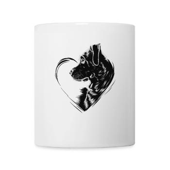 Labrador Retriever - Tasse - Weiß - Vorne