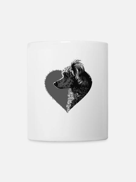 Pudel - Tasse - Weiß