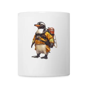 Pinguin - Tasse - Weiß - Vorne
