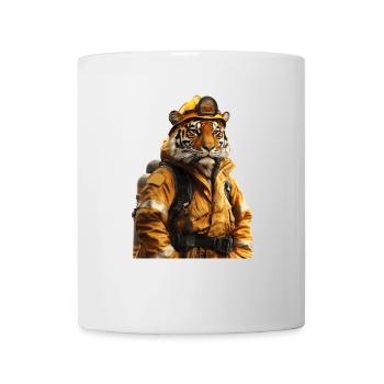 Tiger - Tasse - Weiß - Vorne