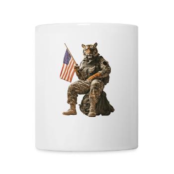 Tiger - Tasse - Weiß - Vorne