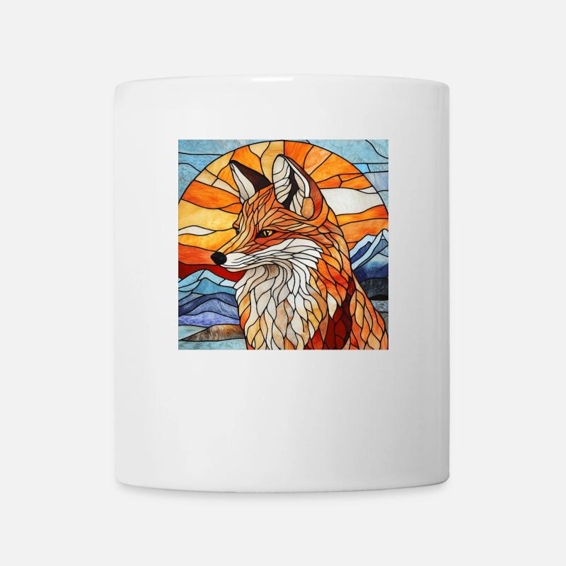 Fuchs - Tasse - Weiß