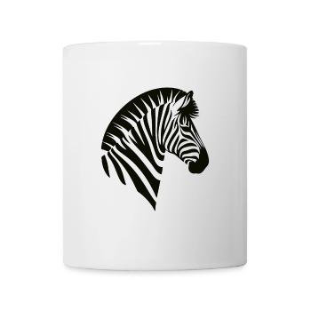 Cool Zebra Design - Zebras Outfit for the Fan - Mug - white - Front