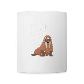Walross - Tasse - Weiß - Vorne