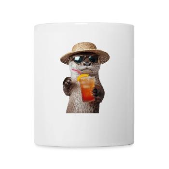 Otter - Tasse - Weiß - Vorne