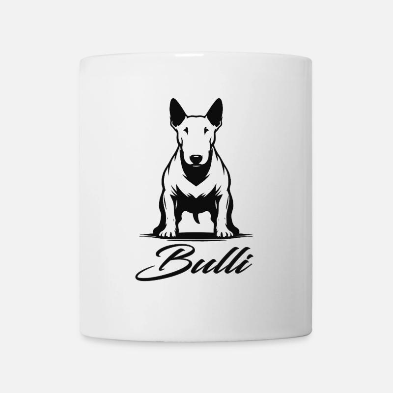 Conception du Bull Terrier – Caractère et force - Mug blanc - blanc