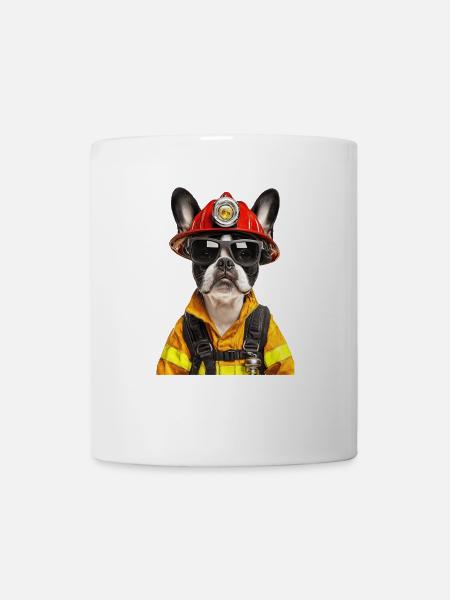 Boston Terrier - Tasse - Weiß