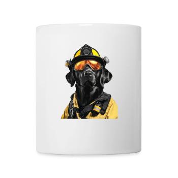Labrador Retriever - Tasse - Weiß - Vorne