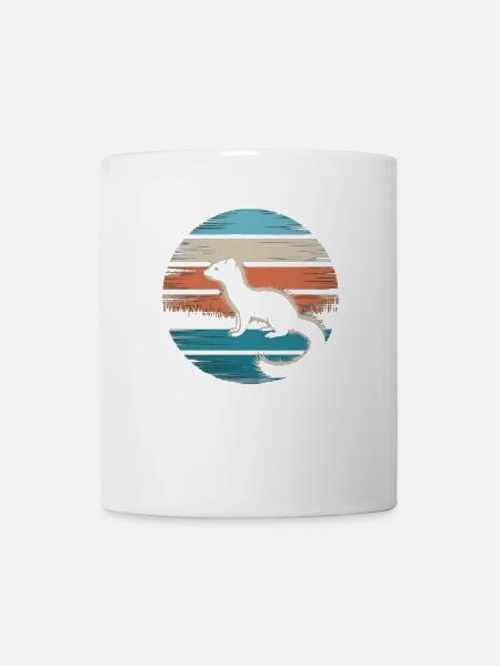 Wiesel - Tasse - Weiß