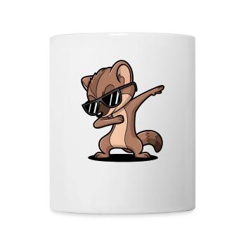 Wiesel - Tasse - Weiß - Vorne
