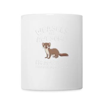 Wiesel - Tasse - Weiß - Vorne
