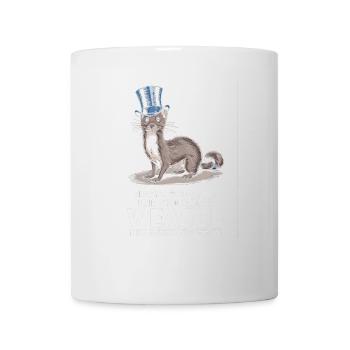 Wiesel - Tasse - Weiß - Vorne