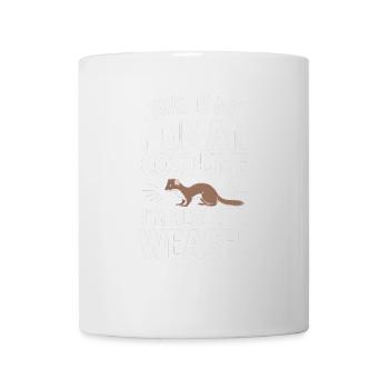 Wiesel - Tasse - Weiß - Vorne