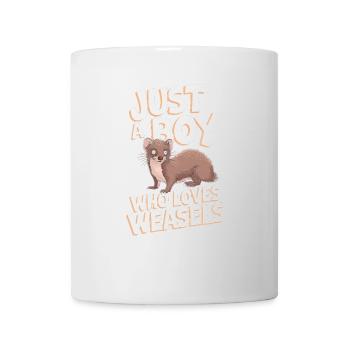 Wiesel - Tasse - Weiß - Vorne