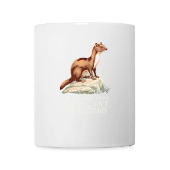 Wiesel - Tasse - Weiß - Vorne