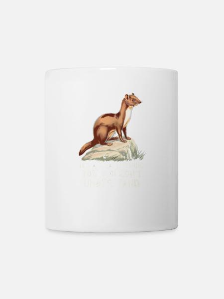 Wiesel - Tasse - Weiß