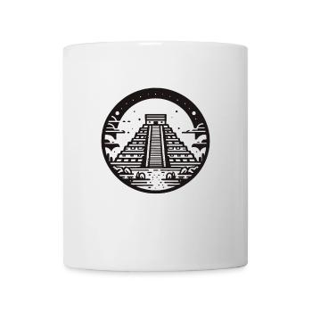 Mystical Mayan Temple – History to Wear - Mug - white - Front
