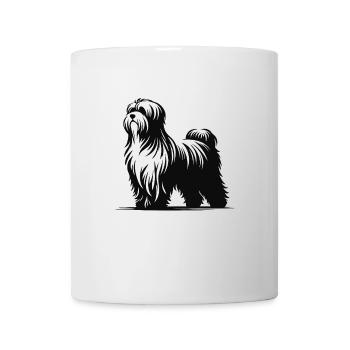 Havaneser – Kleiner Hund, großes Herz - Tasse - Weiß - Vorne