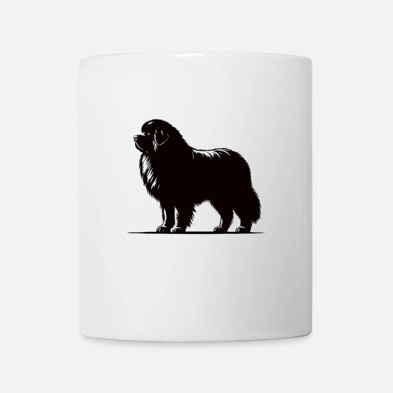 Terre-Neuve – Parfait pour tous les amoureux des chiens - Mug blanc - blanc
