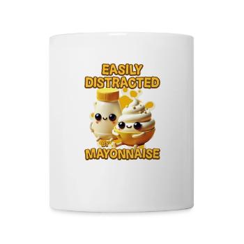 Mayonnaise - Tasse - Weiß - Vorne
