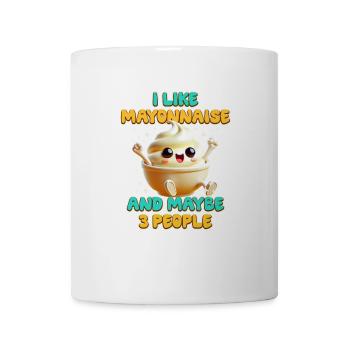 Mayonnaise - Tasse - Weiß - Vorne