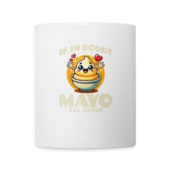 Mayonnaise - Tasse - Weiß - Vorne