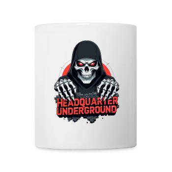 Gangster Skull - Tasse - Weiß - Vorne