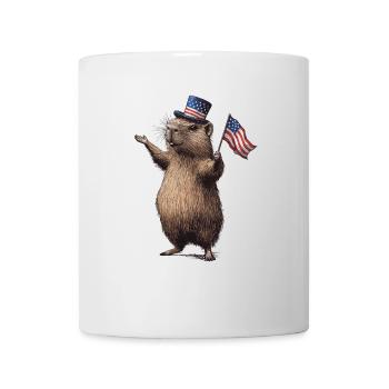 Wasserschwein - Tasse - Weiß - Vorne
