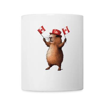 Wasserschwein - Tasse - Weiß - Vorne