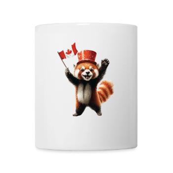 Roter Panda - Tasse - Weiß - Vorne