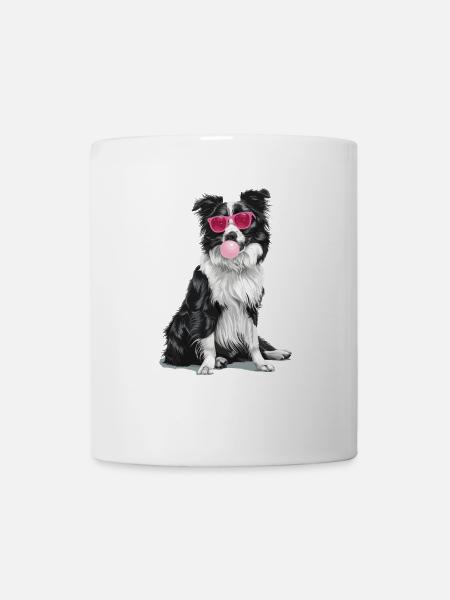 Border Collie - Tasse - Weiß