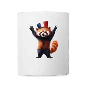 Roter Panda - Tasse - Weiß - Vorne