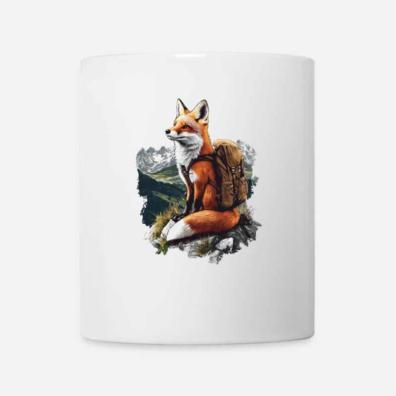 Fuchs - Tasse - Weiß