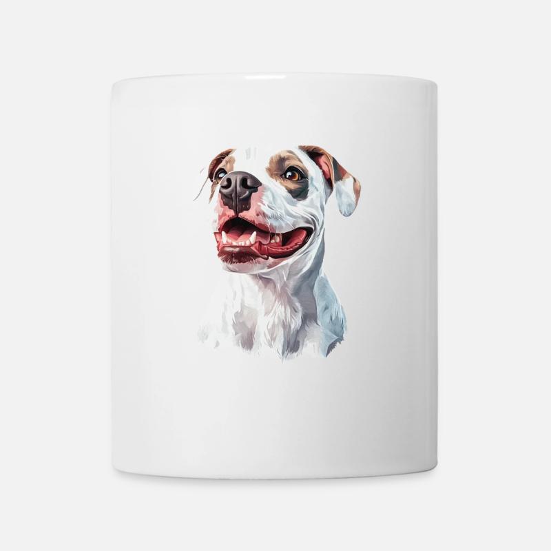 Hund - Tasse - Weiß