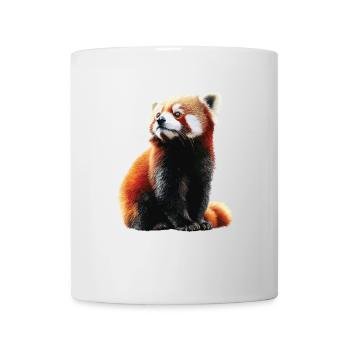 Roter Panda - Tasse - Weiß - Vorne
