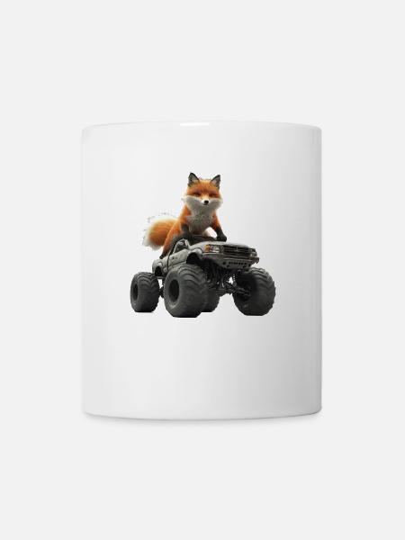 Fuchs - Tasse - Weiß